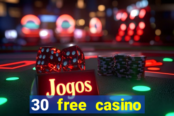 30 free casino bonus no deposit