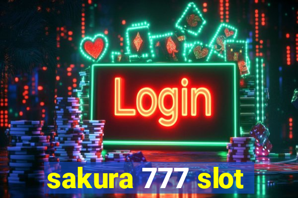 sakura 777 slot