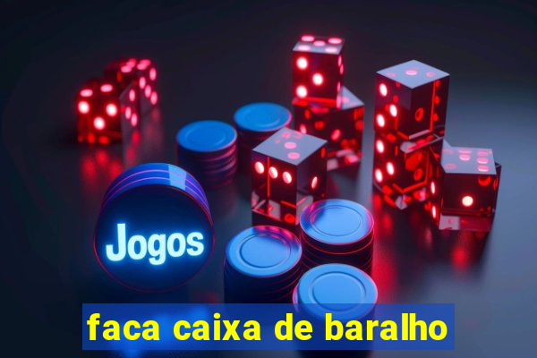 faca caixa de baralho