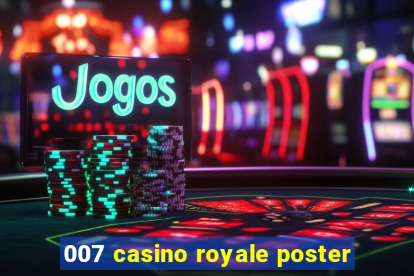 007 casino royale poster