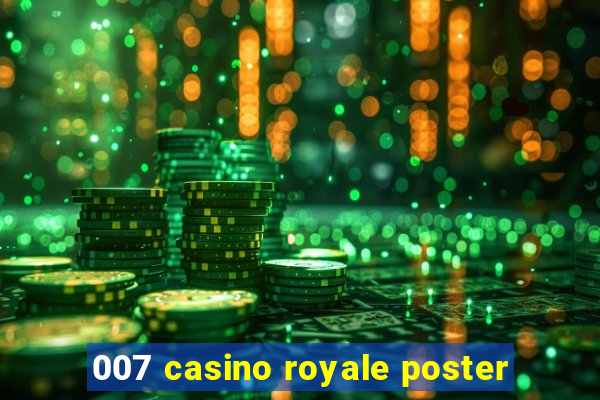 007 casino royale poster