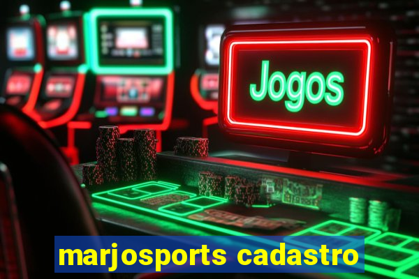 marjosports cadastro