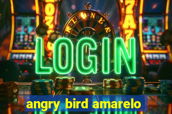 angry bird amarelo