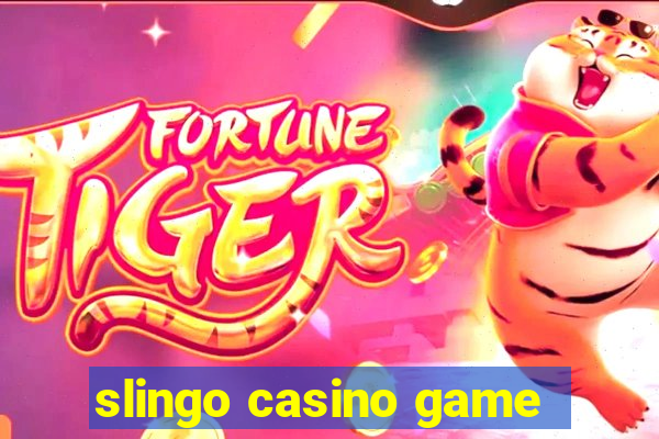 slingo casino game