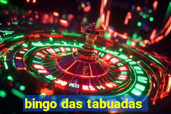 bingo das tabuadas