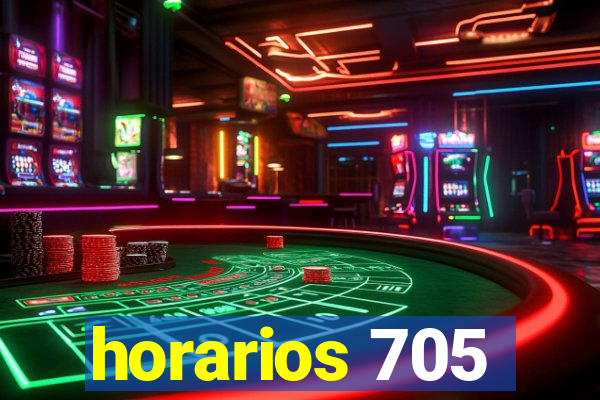 horarios 705