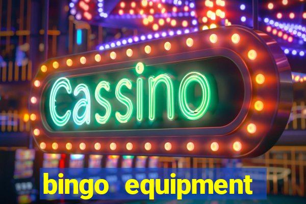 bingo equipment rental near me