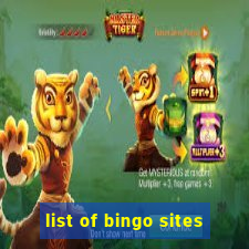 list of bingo sites