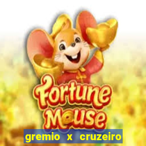 gremio x cruzeiro ao vivo hd