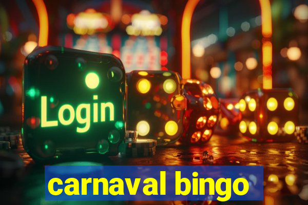 carnaval bingo