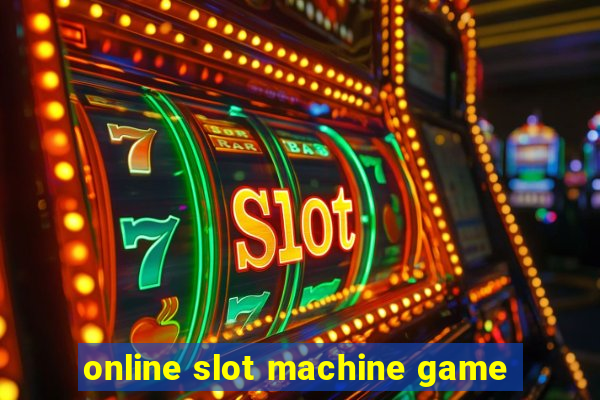 online slot machine game