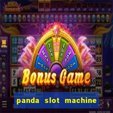 panda slot machine big win