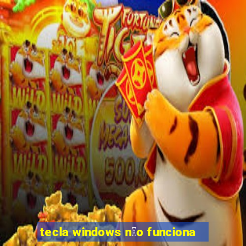 tecla windows n茫o funciona