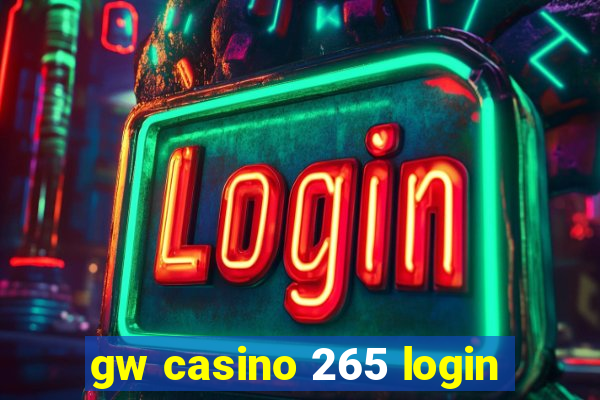 gw casino 265 login