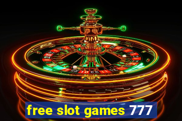 free slot games 777