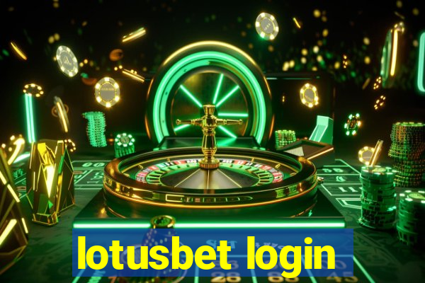 lotusbet login