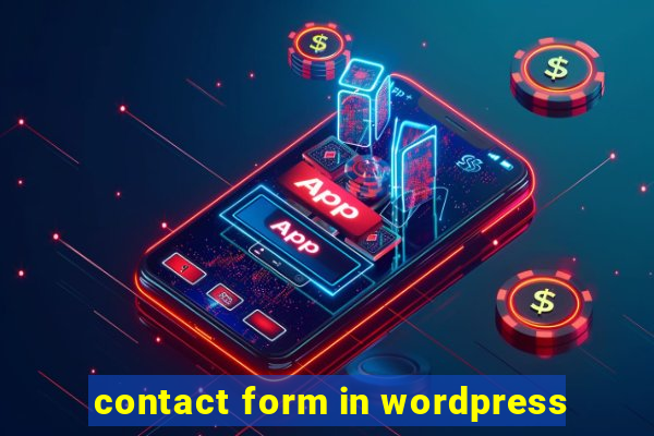 contact form in wordpress