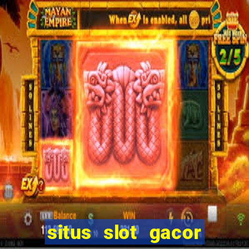 situs slot gacor new member