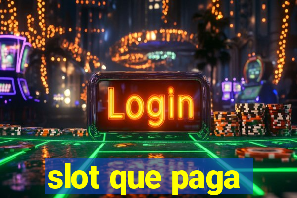 slot que paga