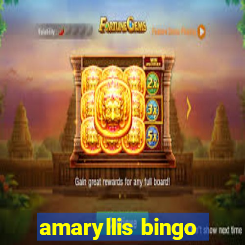 amaryllis bingo