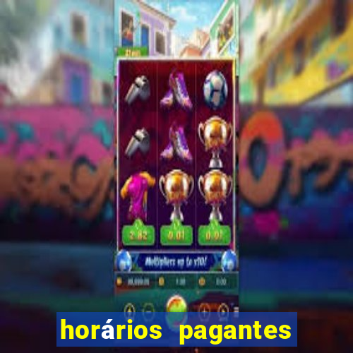 horários pagantes fortune tiger madrugada