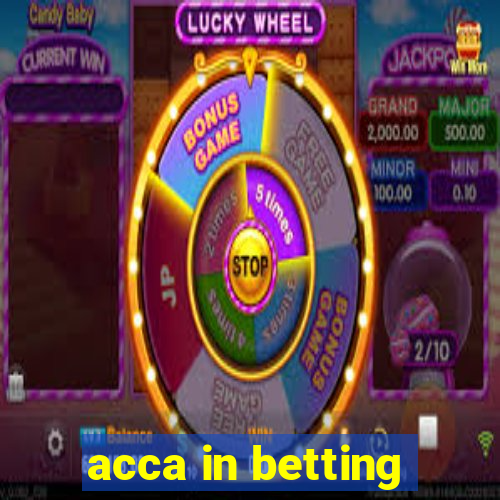 acca in betting