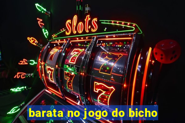 barata no jogo do bicho