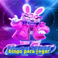 bingo para jogar