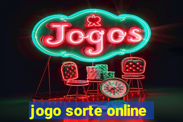 jogo sorte online