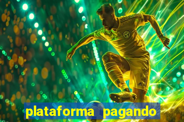 plataforma pagando no cadastro