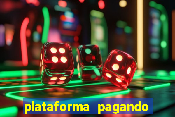 plataforma pagando no cadastro