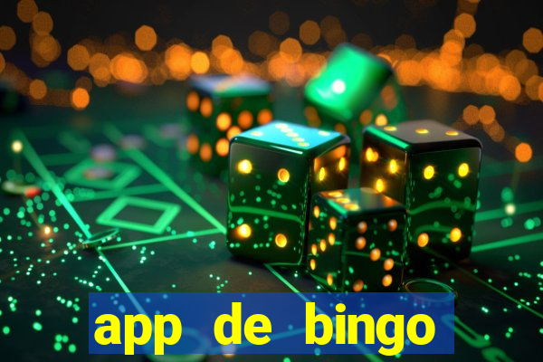 app de bingo valendo dinheiro