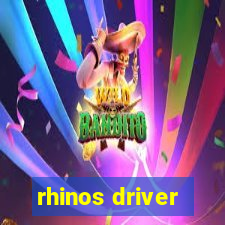 rhinos driver