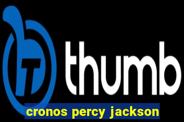 cronos percy jackson