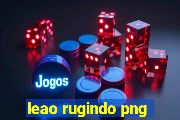 leao rugindo png