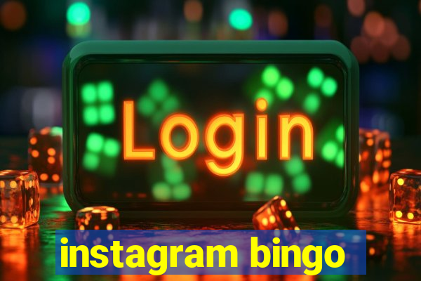 instagram bingo