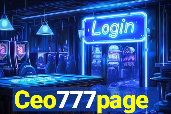 Ceo777page