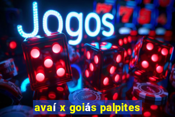 avaí x goiás palpites