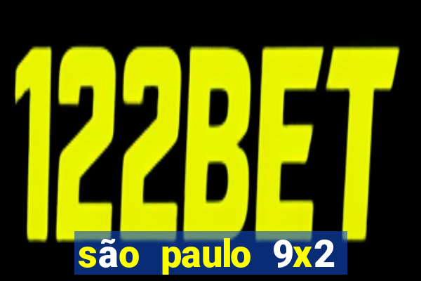 são paulo 9x2 corinthians placar