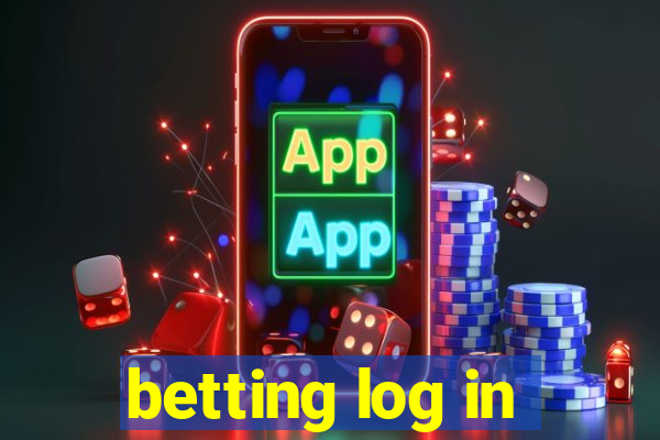 betting log in