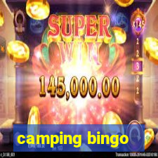 camping bingo