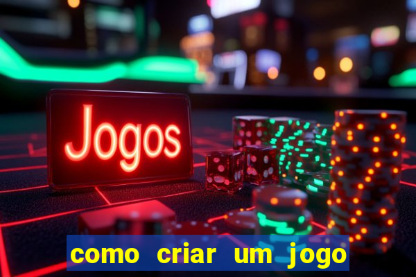 como criar um jogo de aposta online