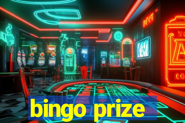 bingo prize