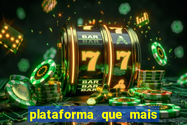 plataforma que mais paga no fortune tiger