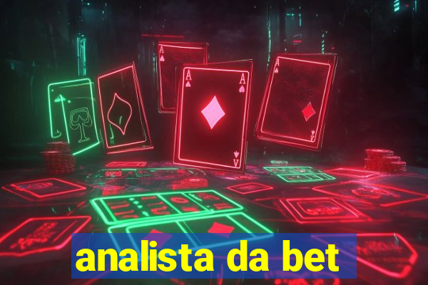 analista da bet