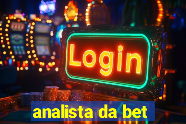 analista da bet