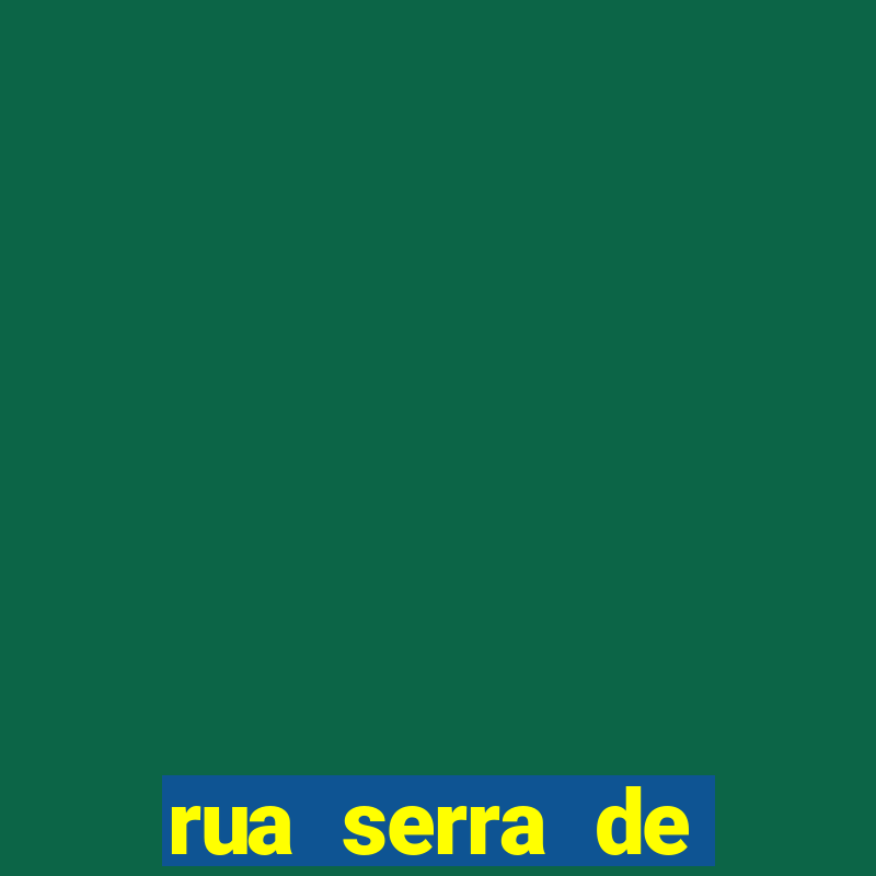 rua serra de bragança 1130