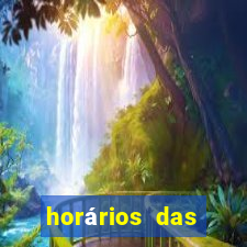 horários das plataformas de jogos