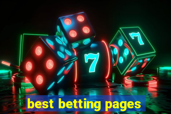 best betting pages