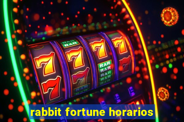 rabbit fortune horarios